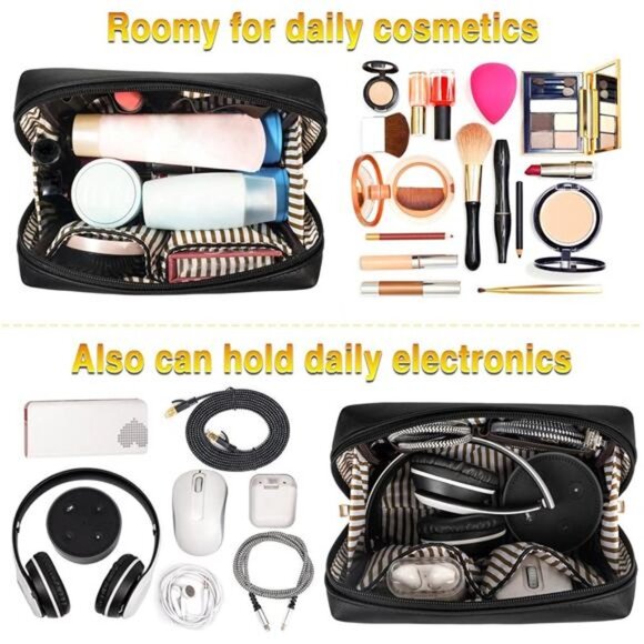 Laptop ToteBag for Women,Large Waterproof PU Leather WorkBriefcase with USB Port - Picture 6 of 6